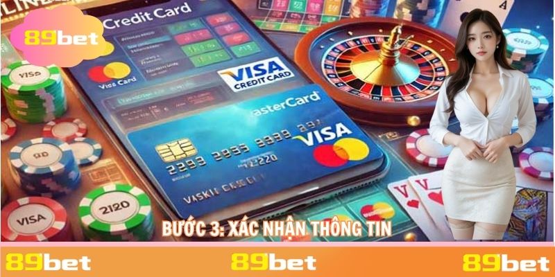 Sau khi nhập thông tin thì cần xác nhận về số tiền và phương thức thanh toán mong muốn